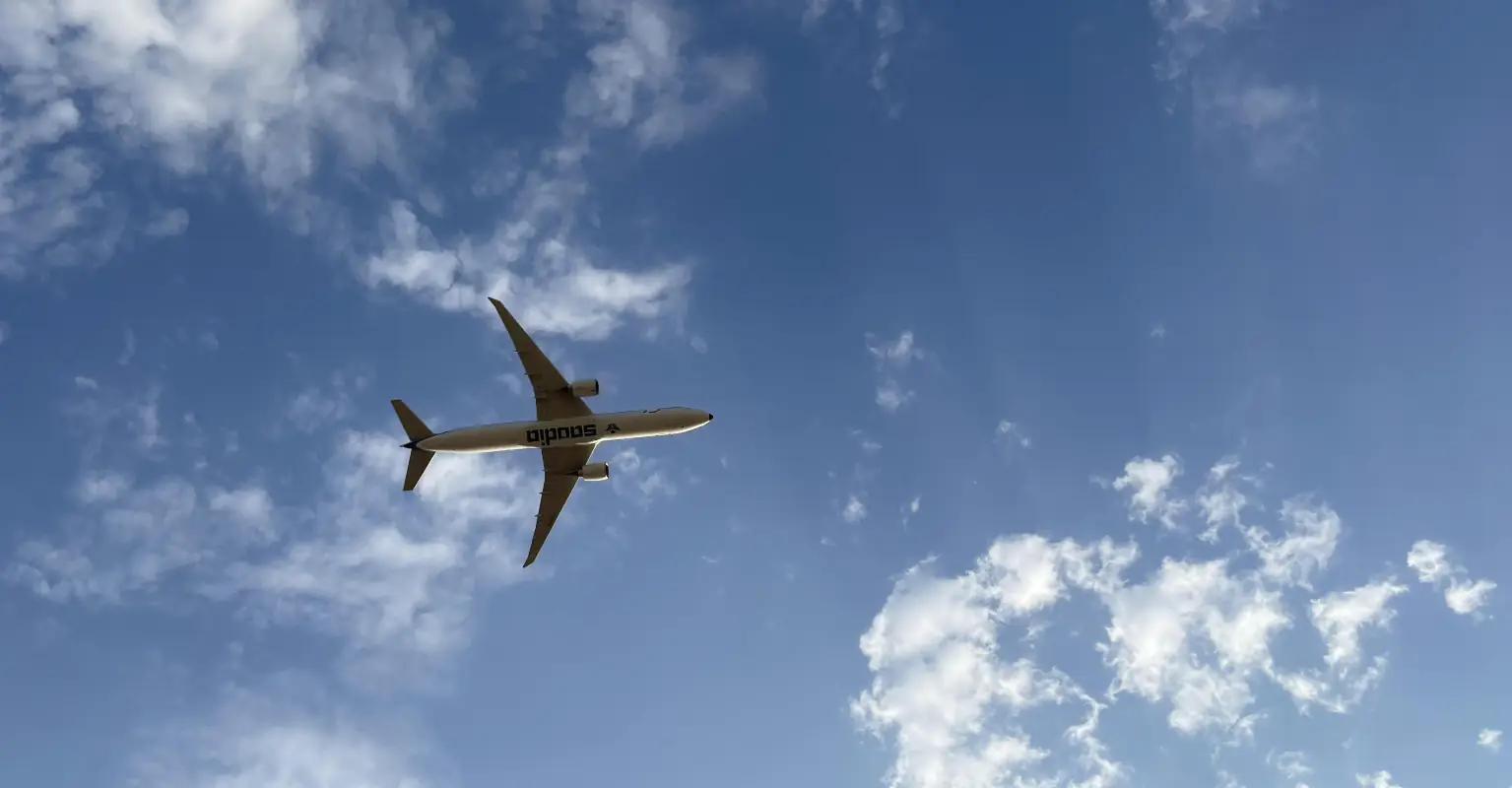 People think there's a 'glitch in the matrix' after plane appears not to move in sky
