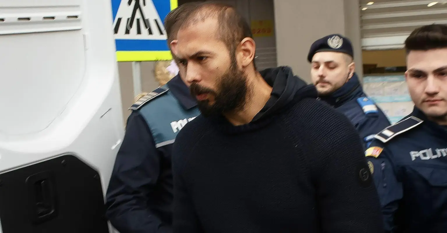 BREAKING: Andrew Tate loses latest appeal to be released from Romanian prison