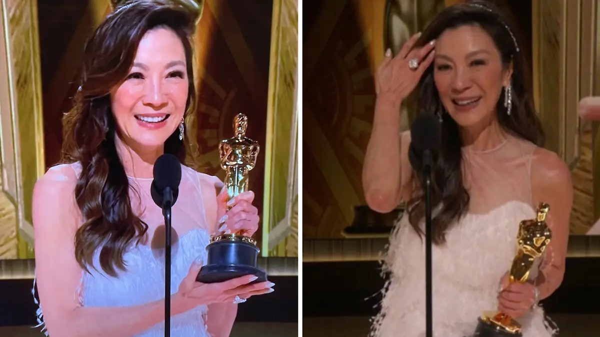 Michelle Yeoh wins Best Actress at the 2023 Academy Awards