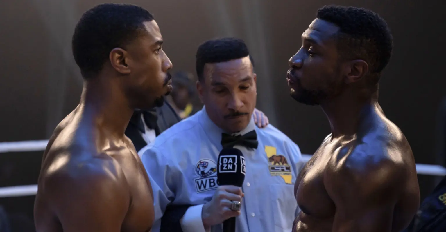 Reporter responds after Michael B. Jordan and Jonathan Majors were caught 'checking her out'