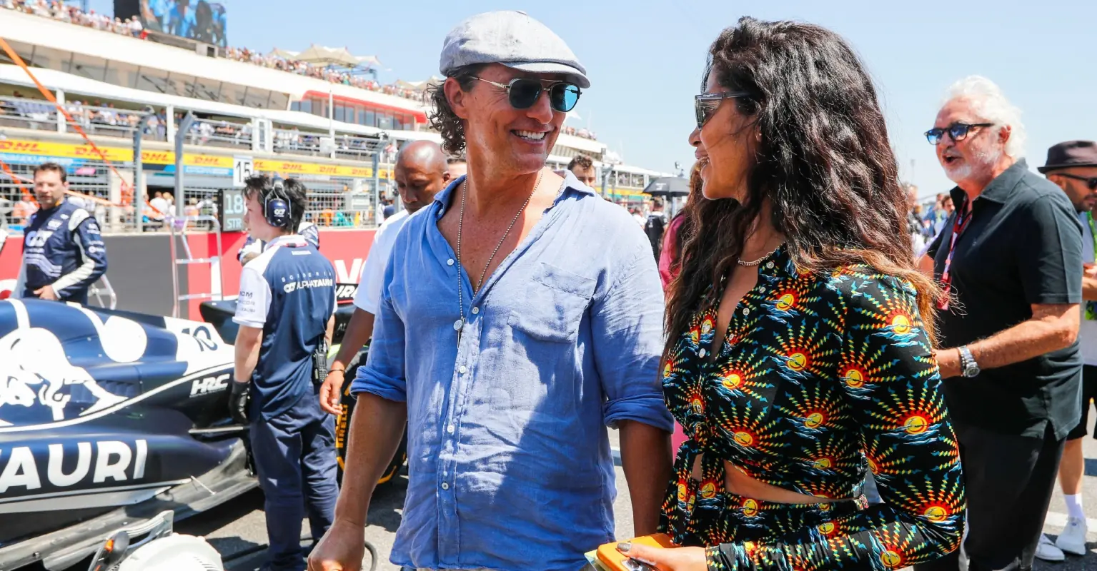 Matthew McConaughey's son is the spitting image of his dad in rare photos
