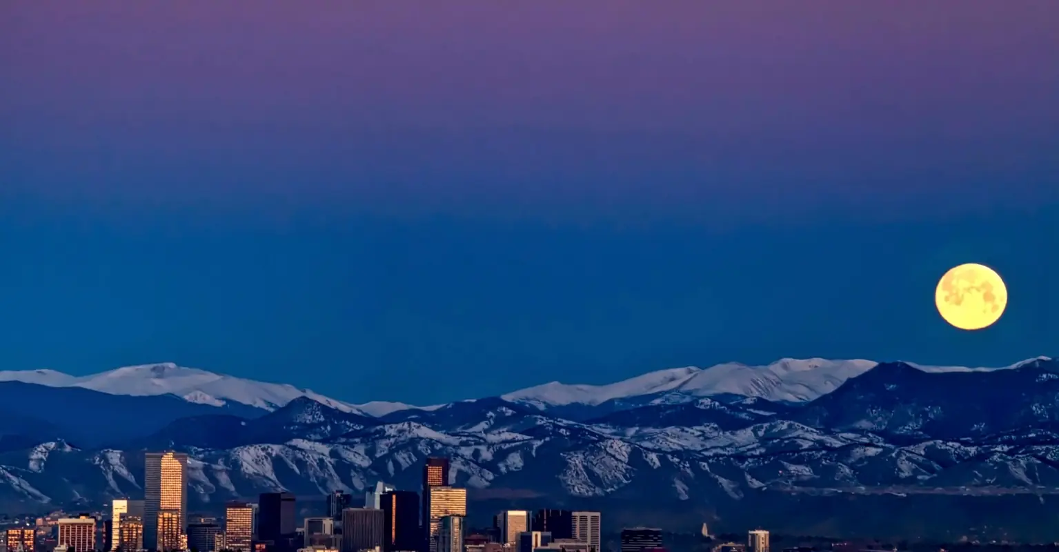 A stunning full worm moon is set to light up the sky this morning