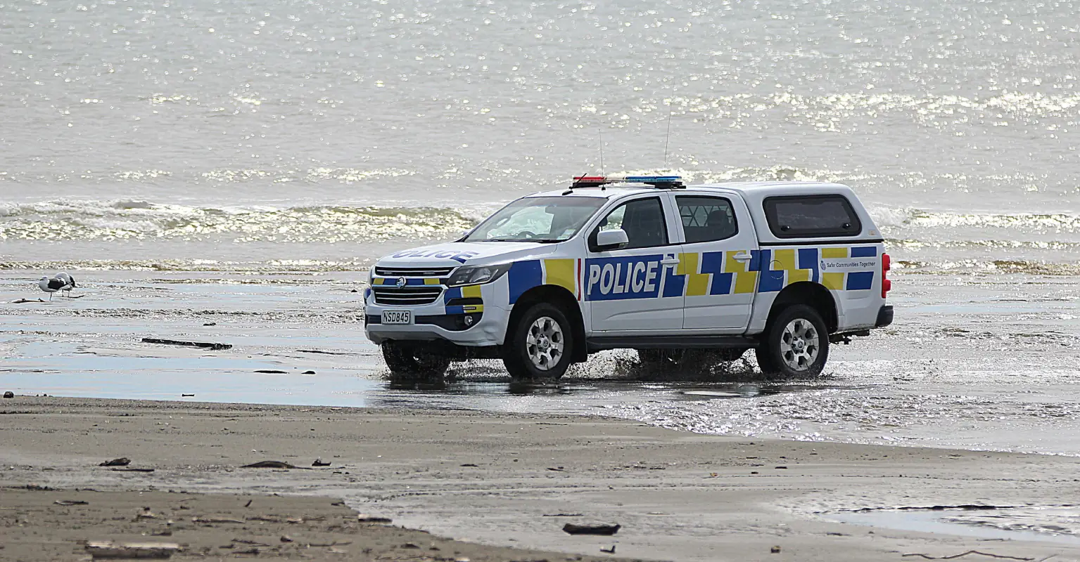 Police investigation begins as shoe washes up on beach with a foot still inside