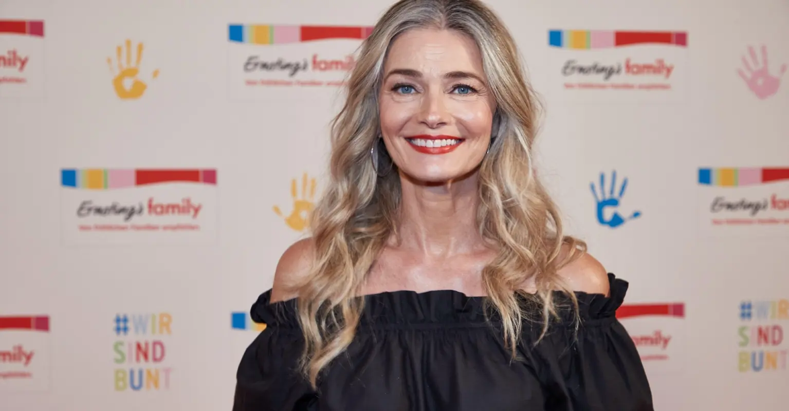 'Proud step-grandma' Paulina Porizkova, 57, calls out negativity on her lingerie photo