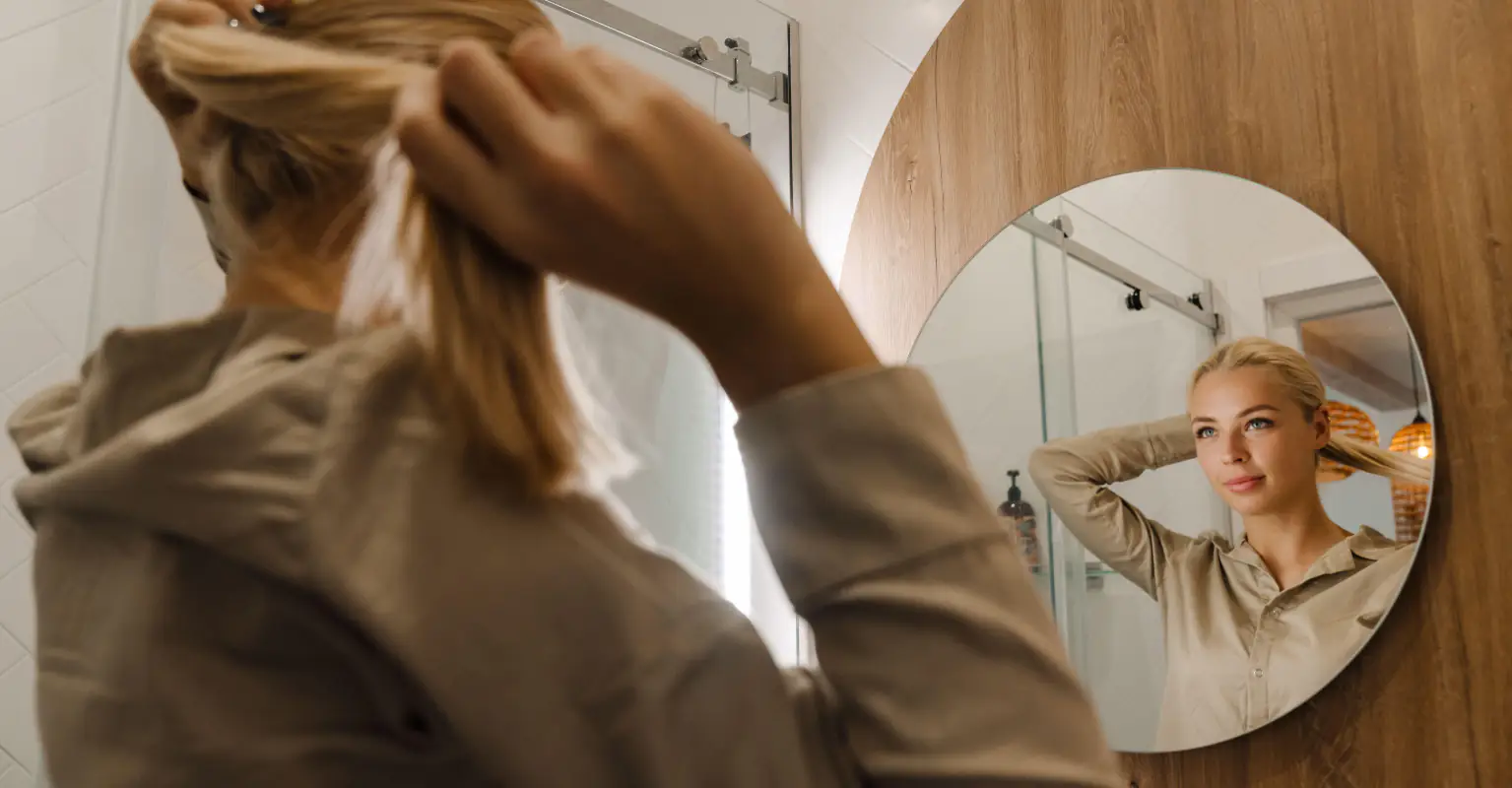 Woman flooded with support after embracing her natural beauty