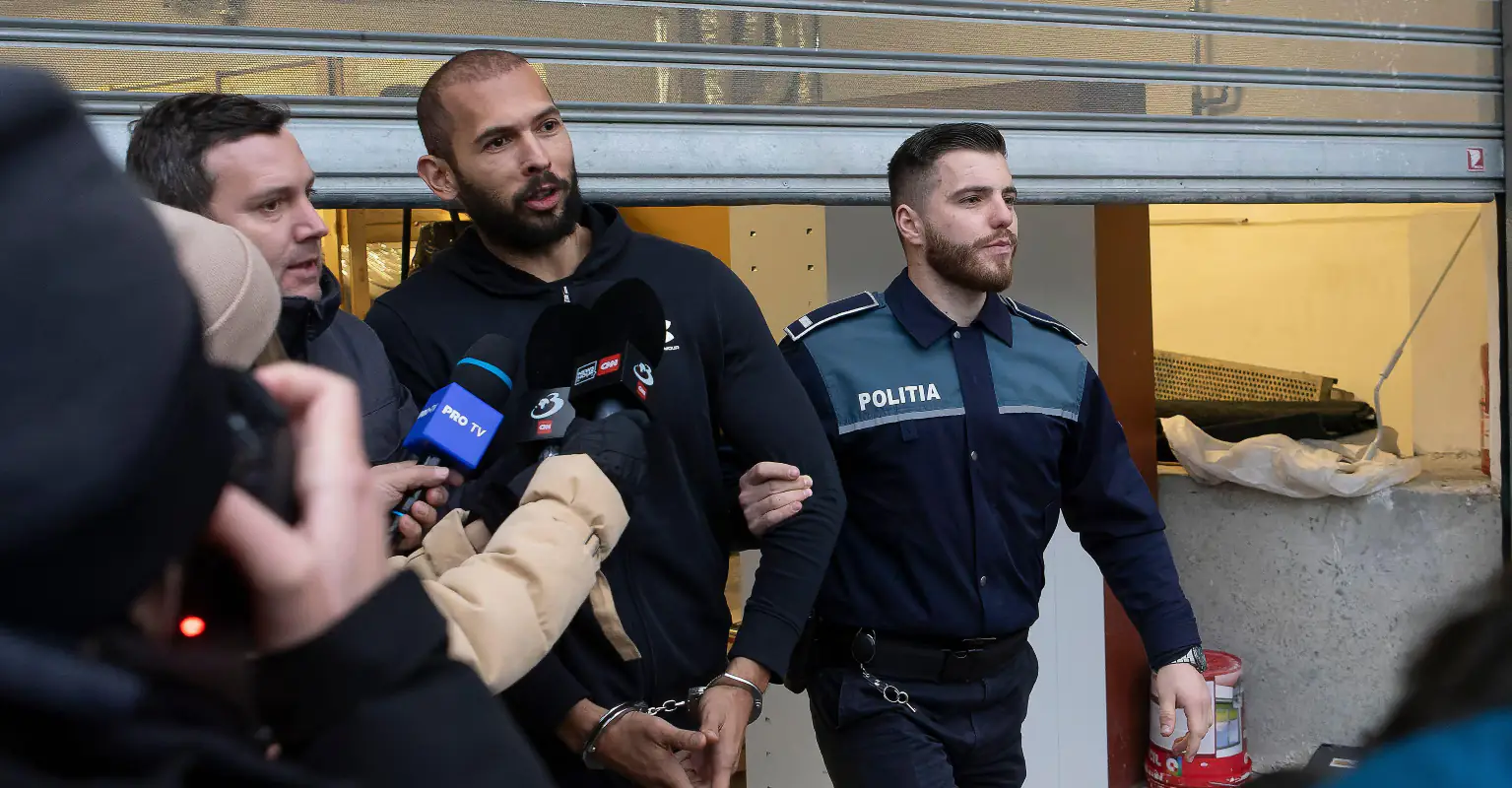 Andrew Tate responds to South Park parody after being released from Romanian jail