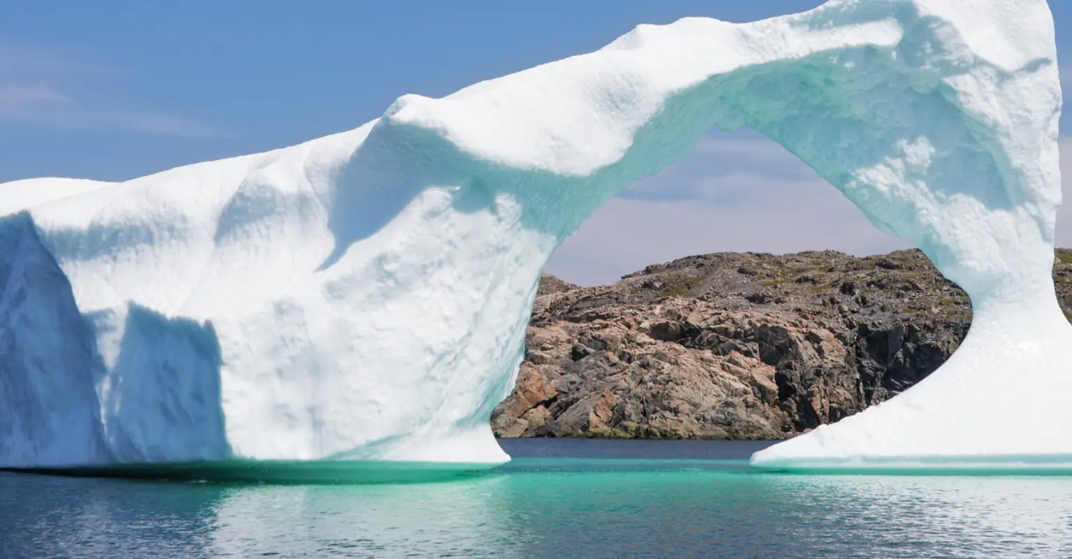 Man captures glorious iceberg that has delighted social media users