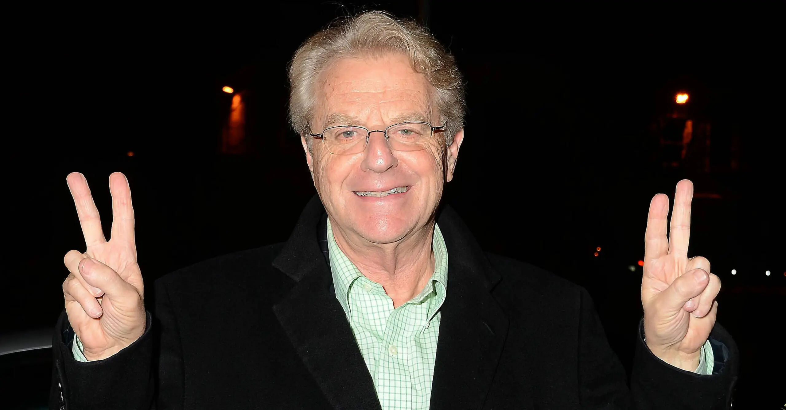 Jerry Springer revealed the five words he wants etched on his tombstone