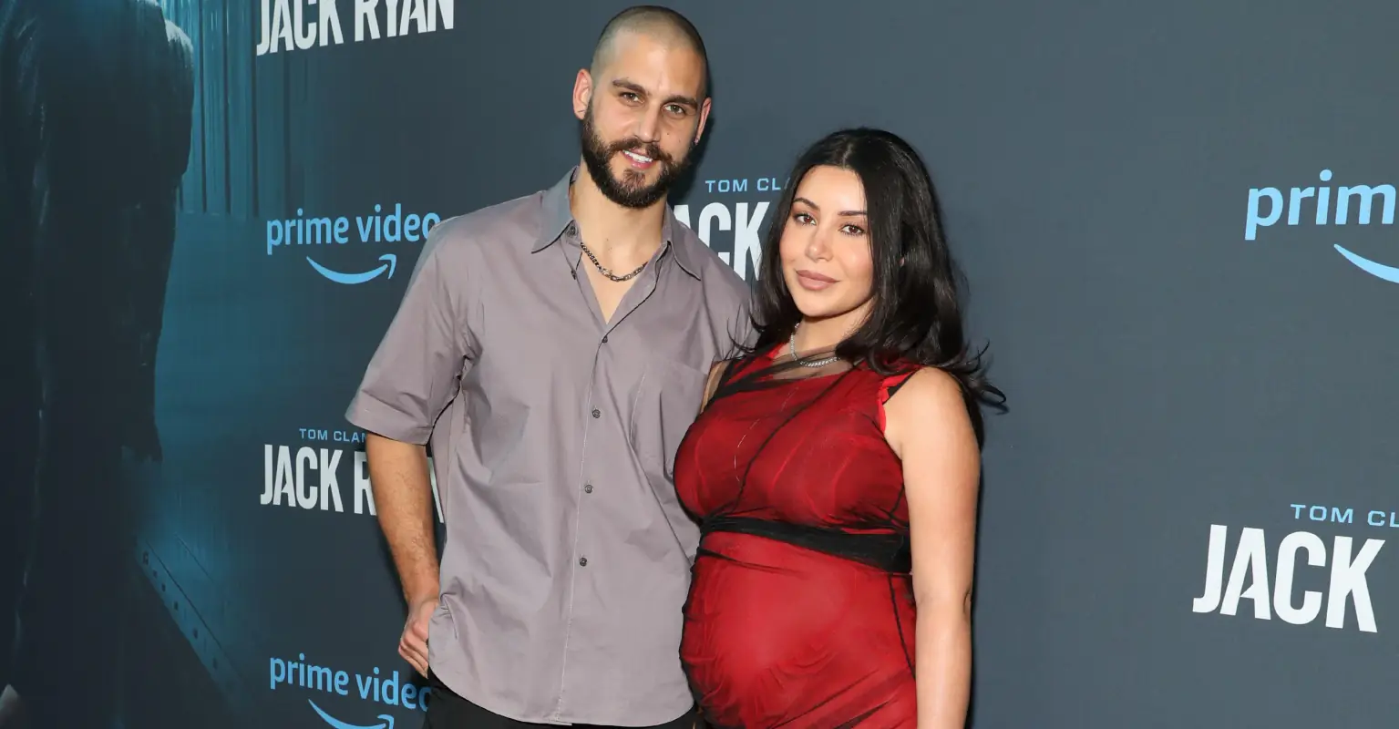 Fans stunned after reality star shares video of her appearing to breastfeed fiancé