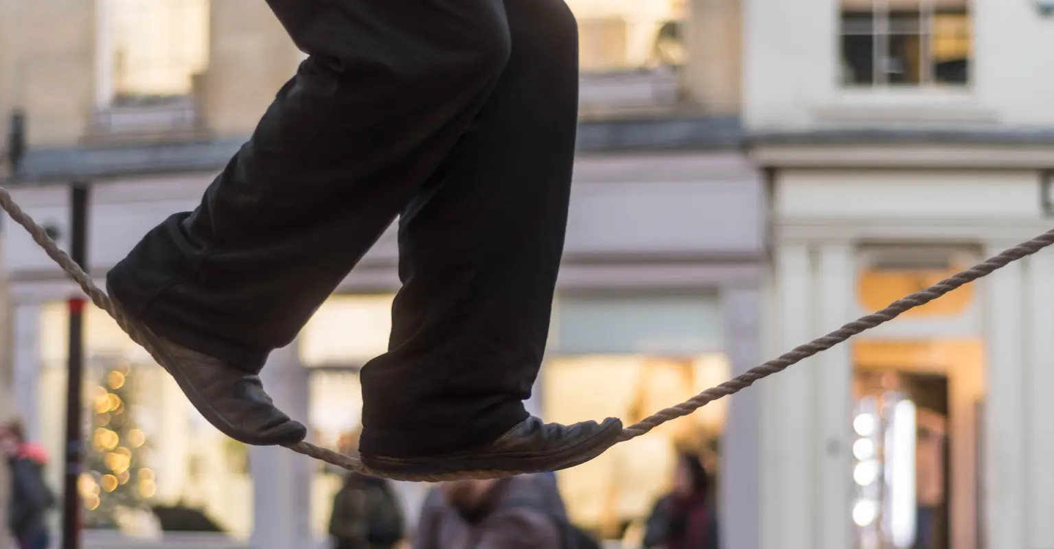 Acrobat plunges 33ft to her death during risky performance with husband