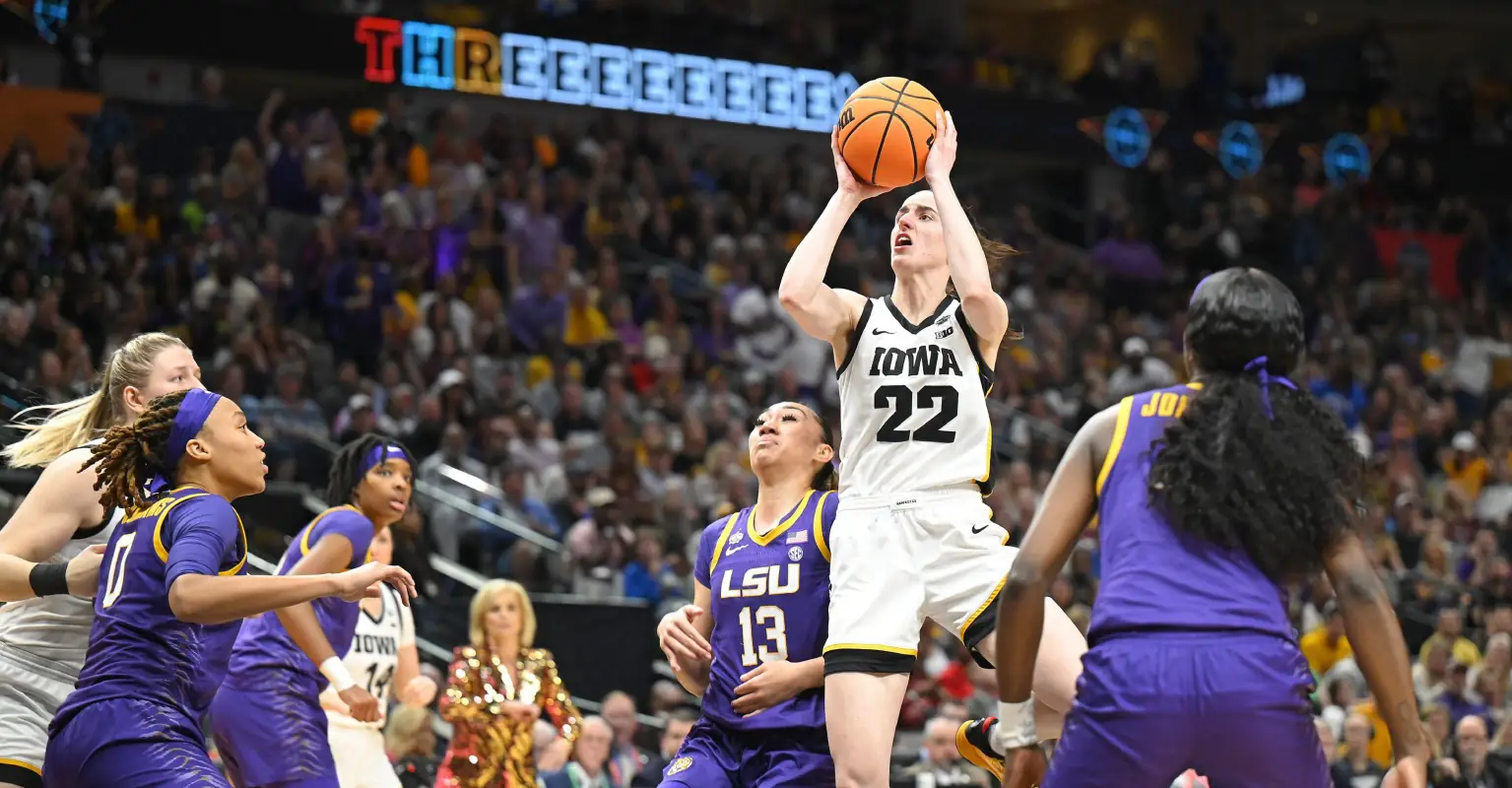 Caitlin Clark defends Angel Reese for 'taunting' her during title game