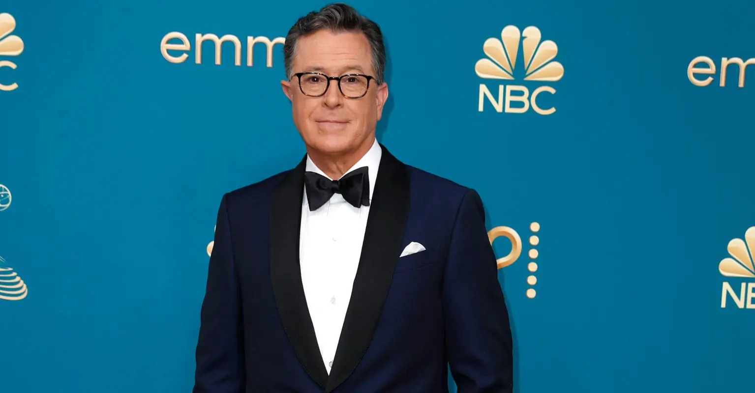 Stephen Colbert branded 'racist' after using a didgeridoo during skit about Australia