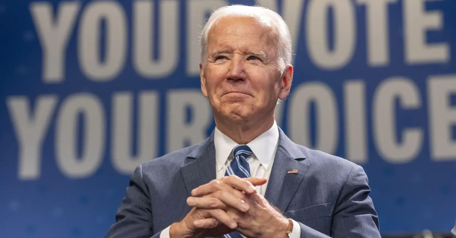 Joe Biden formally announces that he is running for a second term as president