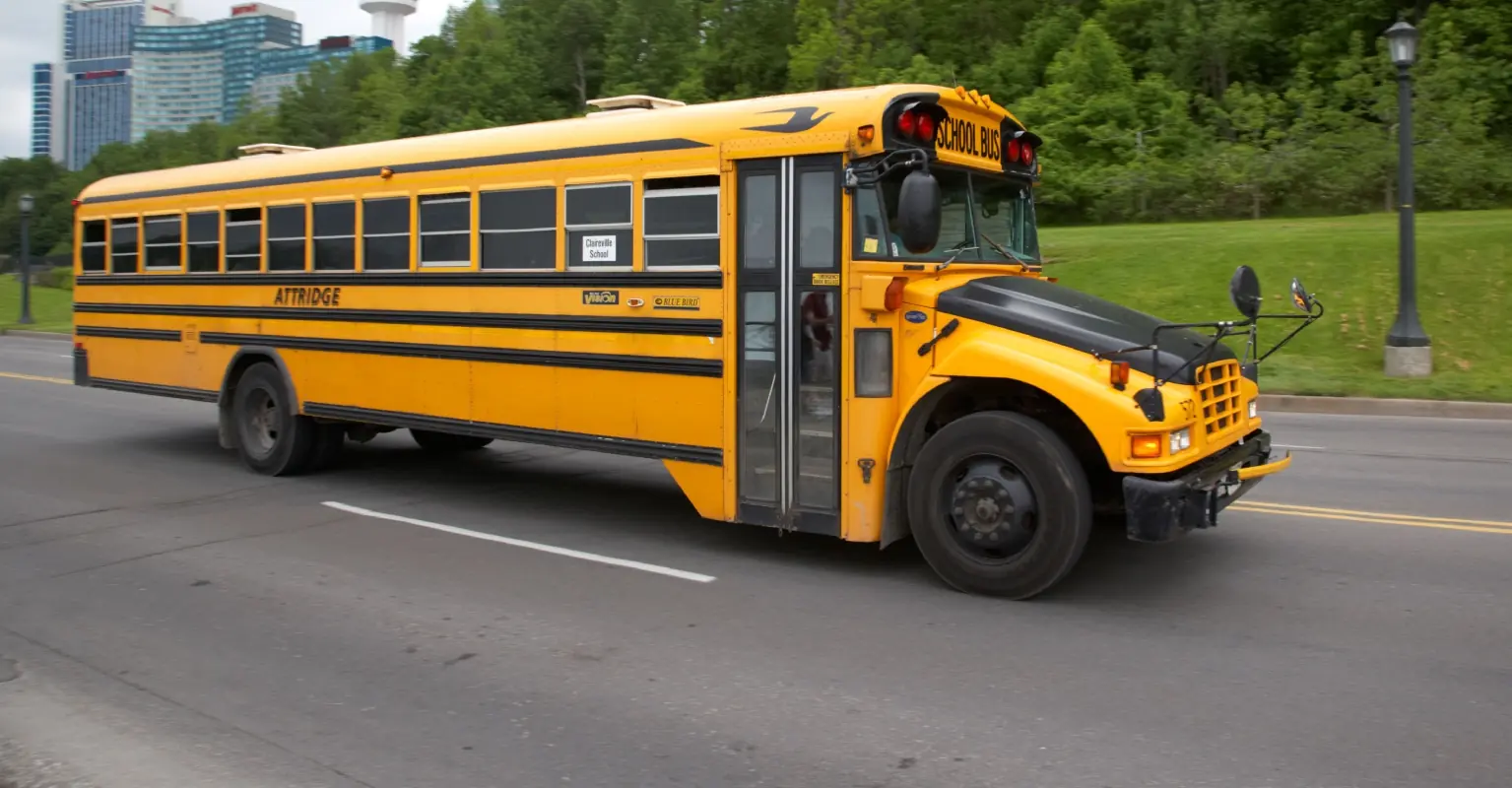 School bus driver faces child abuse charges for slamming on brakes to 'teach kids a lesson'
