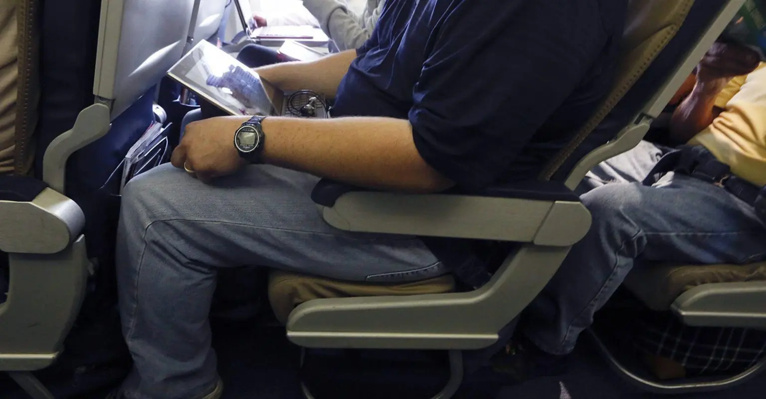 Man explodes at parents because baby had been crying for '40 minutes' during flight