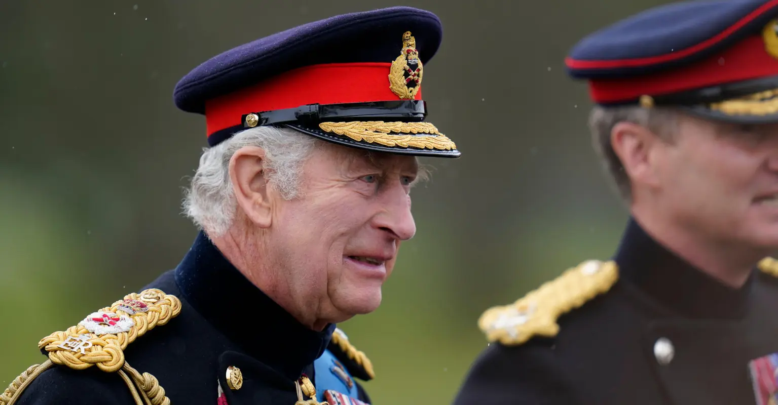 What happened behind the screen during King Charles III's coronation?