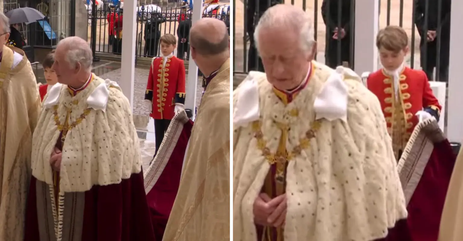 Viewers praise Prince George as he acts as Page of Honor for grandfather King Charles III
