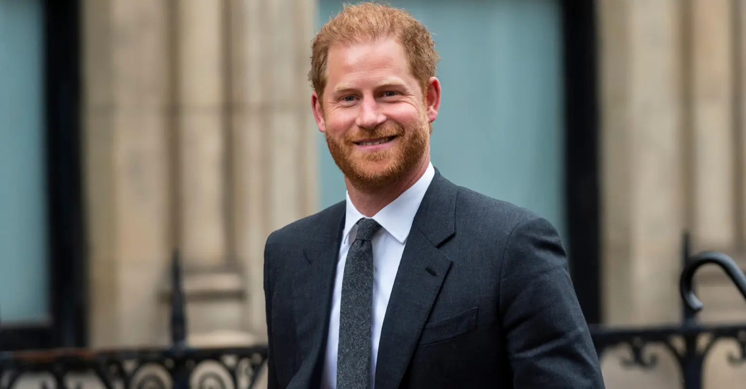 Prince Harry is blocked from the coronation by Princess Anne's hat