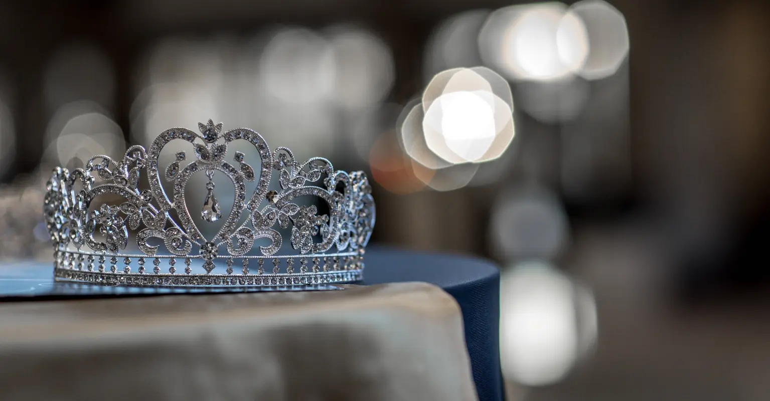 Furious husband smashes beauty pageant winner's crown after wife comes in second place