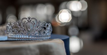 Furious husband smashes beauty pageant winner's crown after wife comes in second place