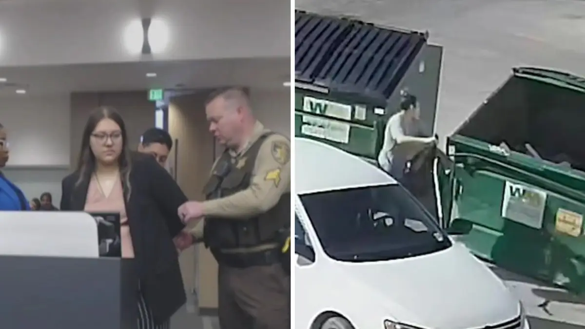 Teen is sentenced to 16 years after throwing baby in dumpster in near ...