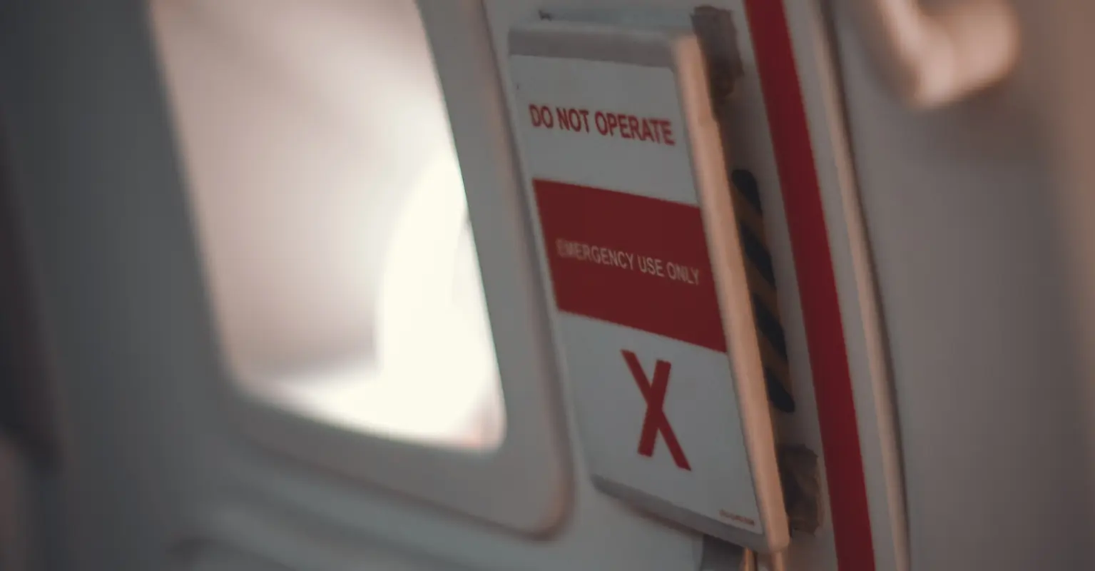 Man who opened plane door mid-flight says it was because he was 'uncomfortable'