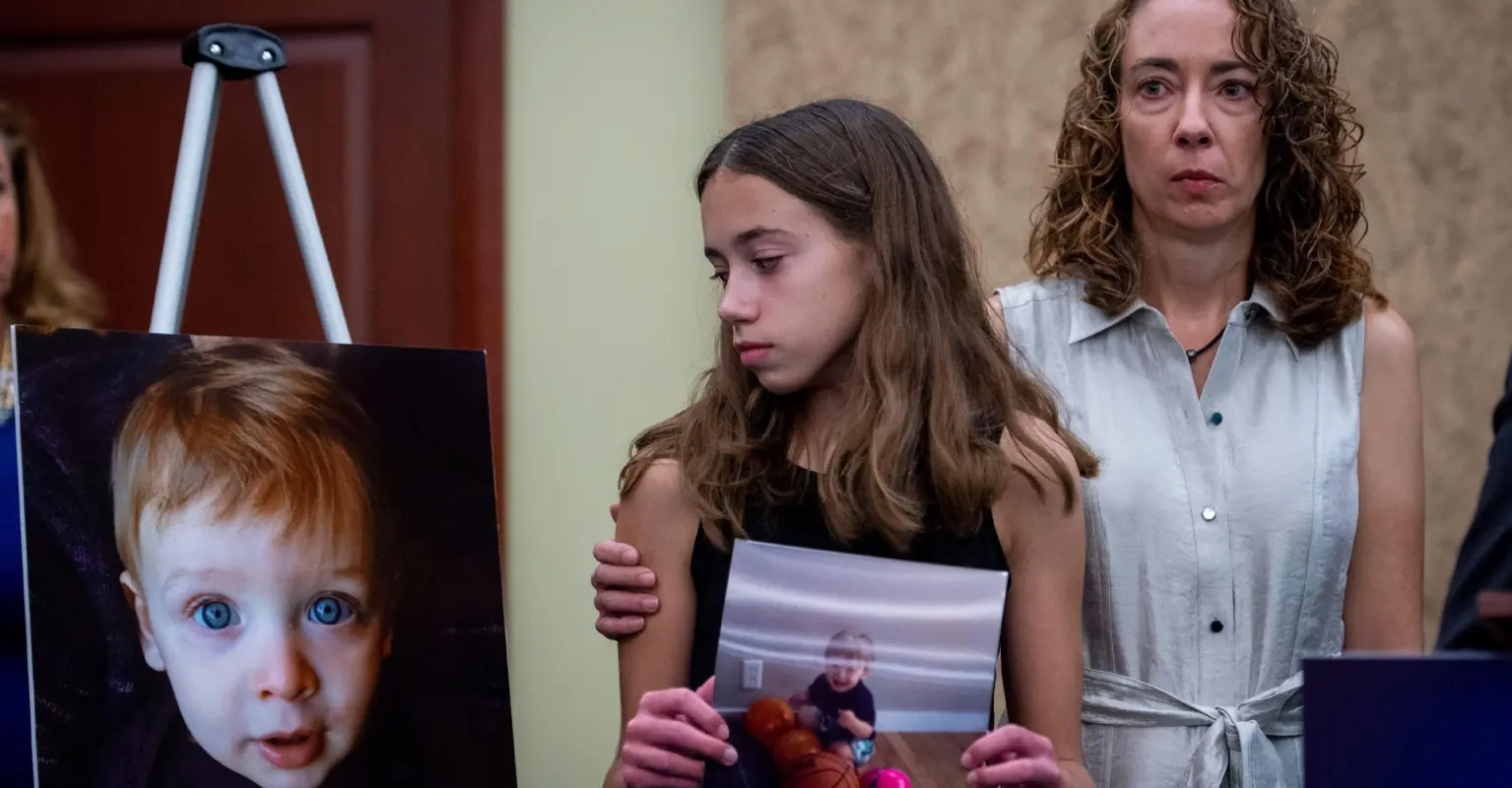 Mom forgives husband after he left their toddler in hot car leading to his death