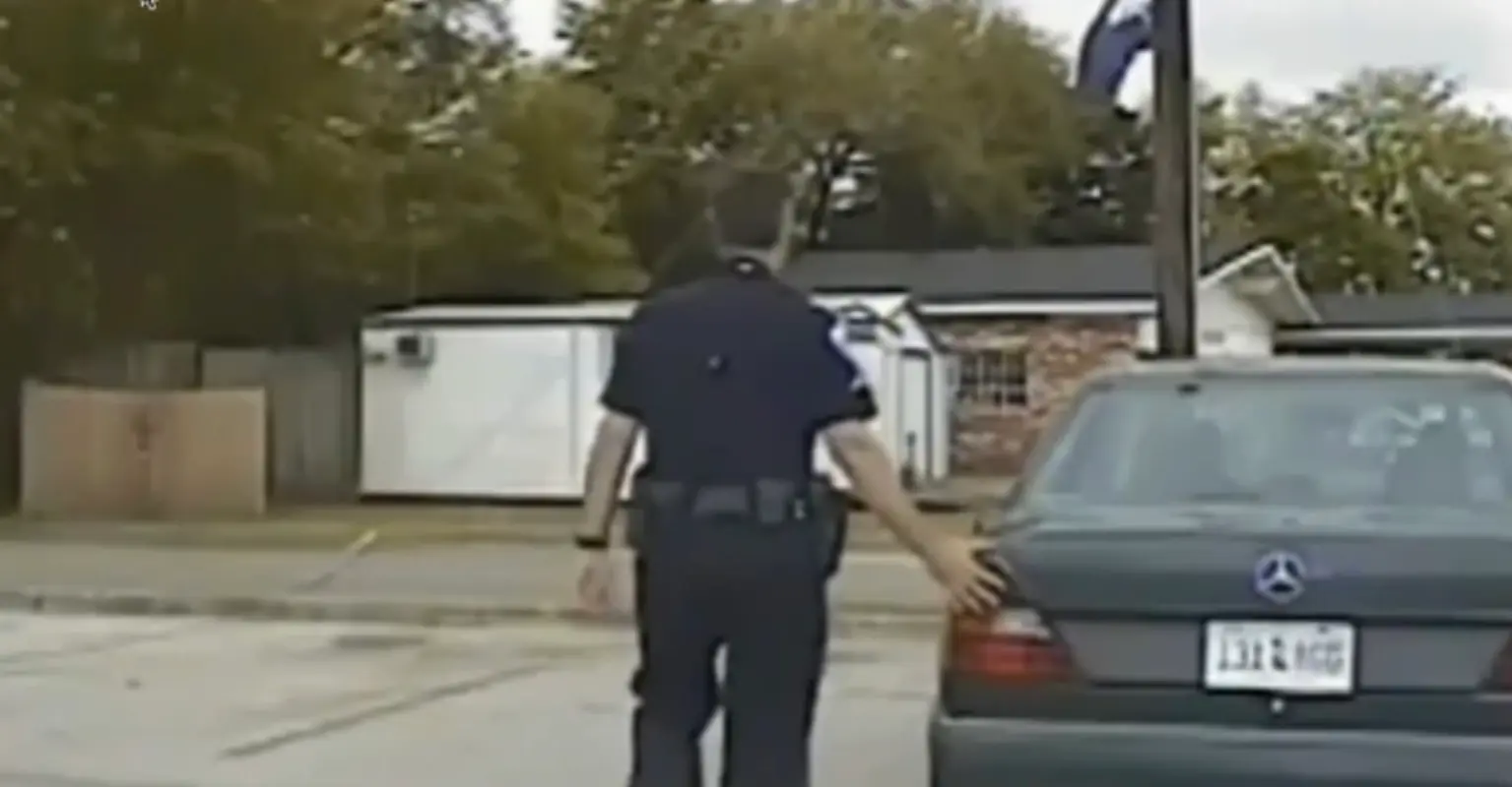 Reason police officers touch the back of vehicles during traffic stops explained