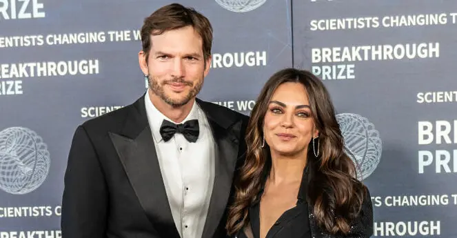 Ashton Kutcher says he's the 'luckiest man alive' in rare social media post about Mila Kunis