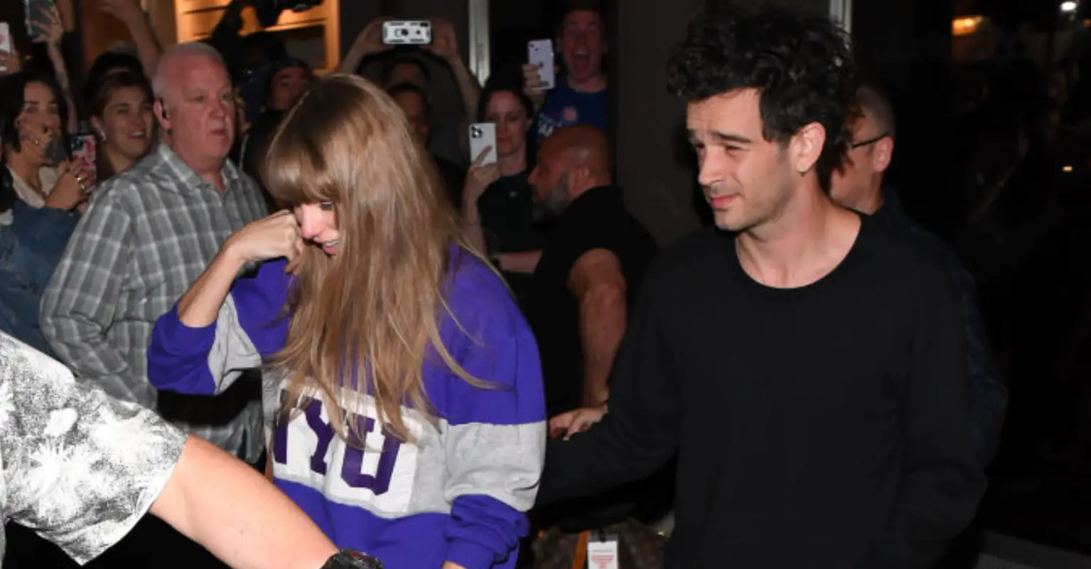 Taylor Swift and Matty Healy have broken up after short fling and everyone's making the same joke
