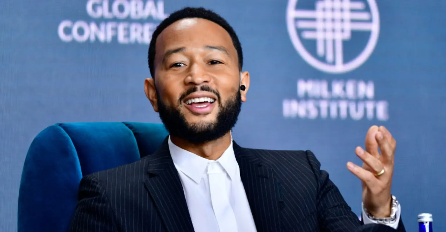 John Legend shares adorable first photo with all four children after welcoming baby boy