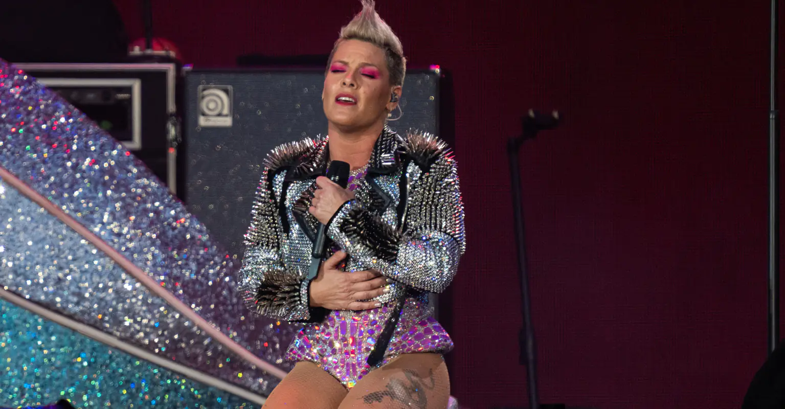 Pink fans furious after concertgoer throws mom's ashes onto stage