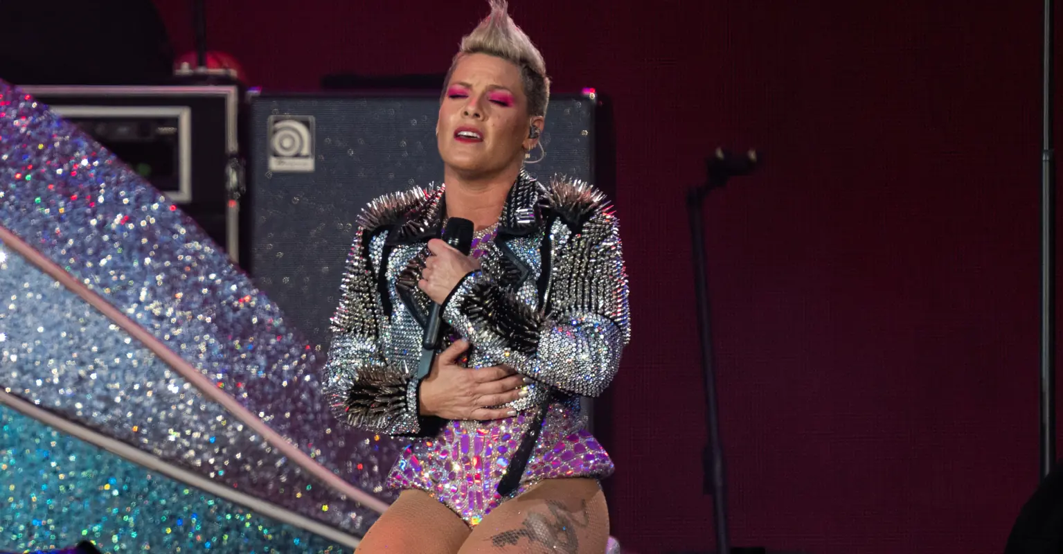 Pink fans furious after concertgoer throws mom's ashes onto stage