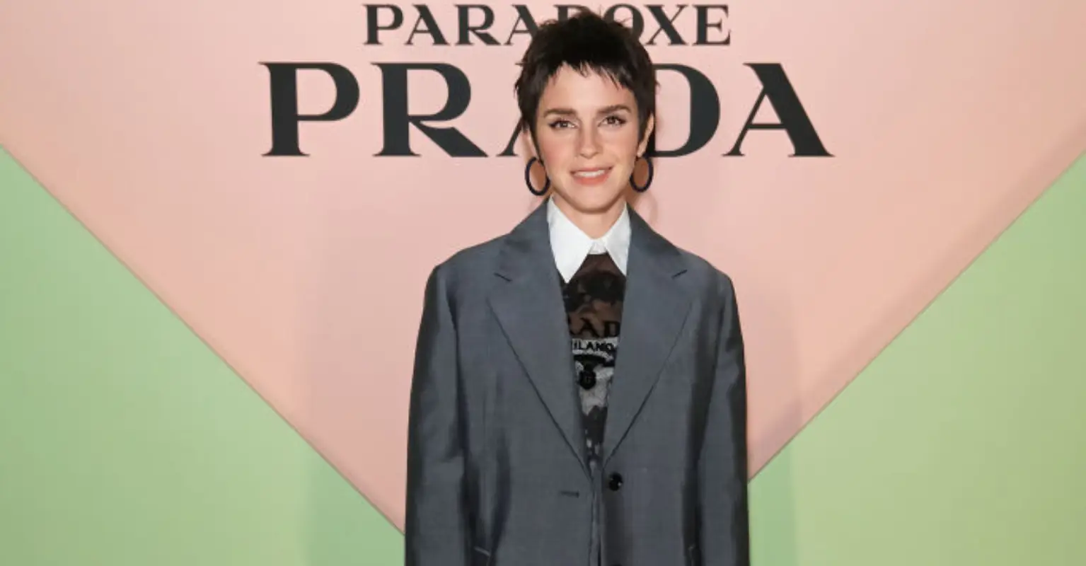 Emma Watson leaves fans baffled by 'gravity-defying' dress