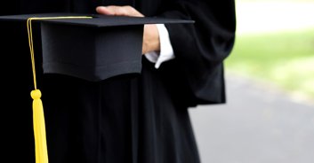College student speaks out after grabbing microphone to vent her anger at graduation