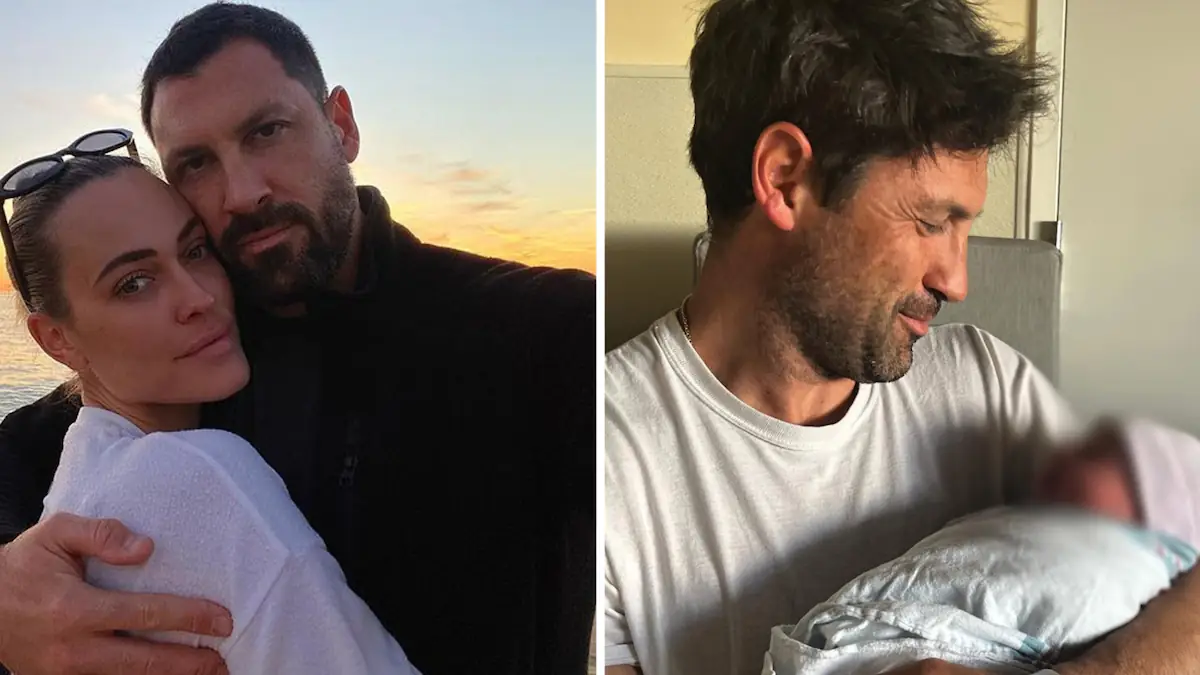 'DWTS' stars Peta Murgatroyd and Maksim Chmerkovskiy welcome rainbow baby