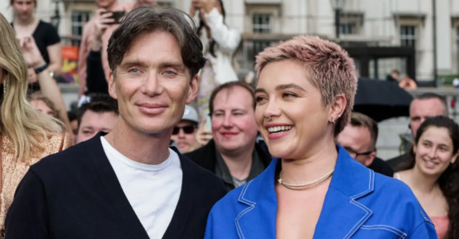 Cillian Murphy praises 'amazing' Florence Pugh for 'powerful' sex scenes in 'Oppenheimer'