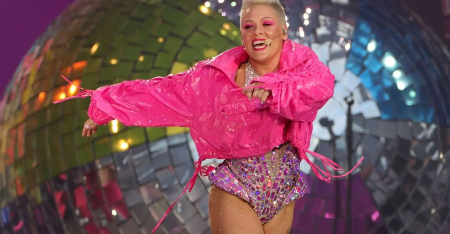 Pink, 43, hailed as ‘stunning’ as she shares photo her husband took of her