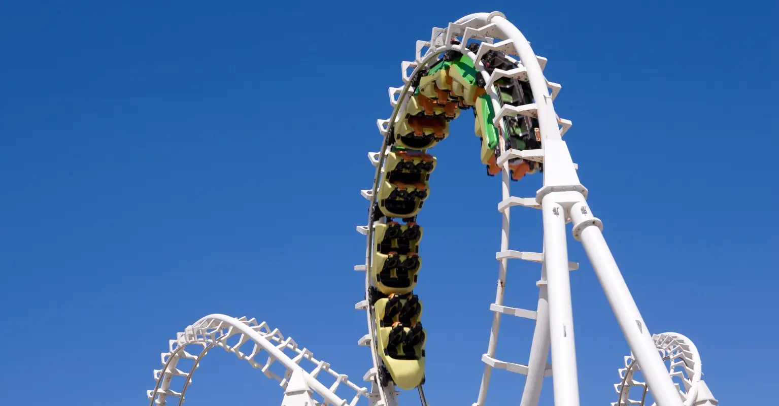Rollercoaster riders get stuck upside down for three hours after ride terrifyingly breaks down