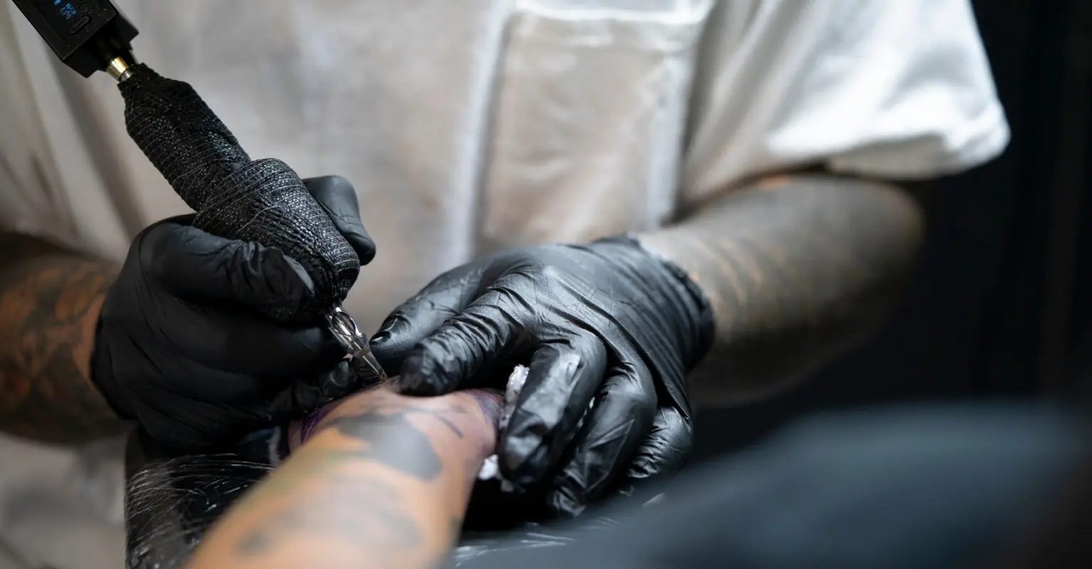 Man whose body is 85% covered in tattoos says people tell his wife he's a 'monster'