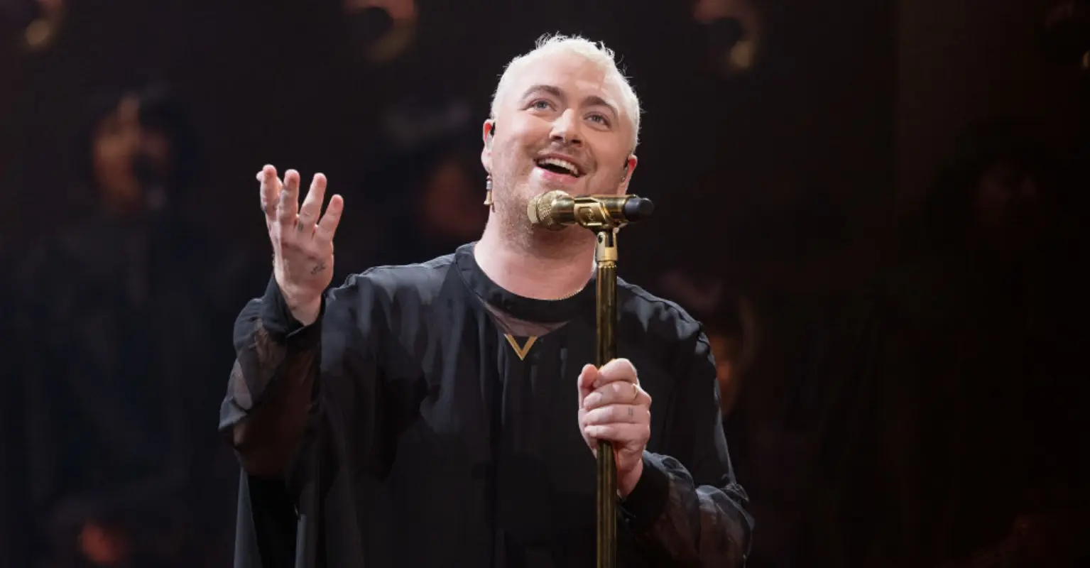 Sam Smith breaks down in tears on stage during concert