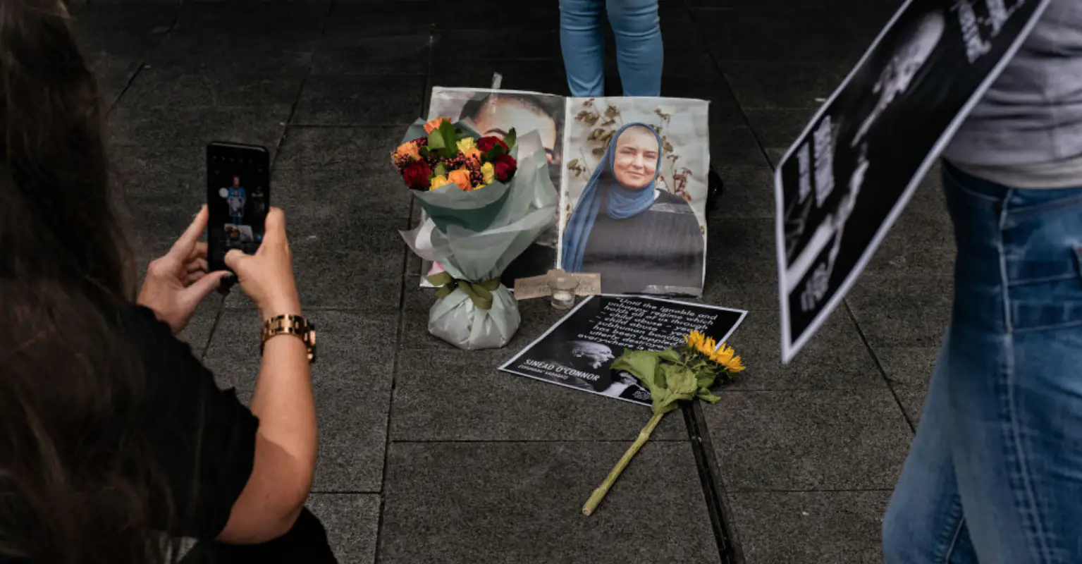Fans belt out ‘Nothing Compares 2 U’ in touching tribute during Sinéad O'Connor's funeral procession