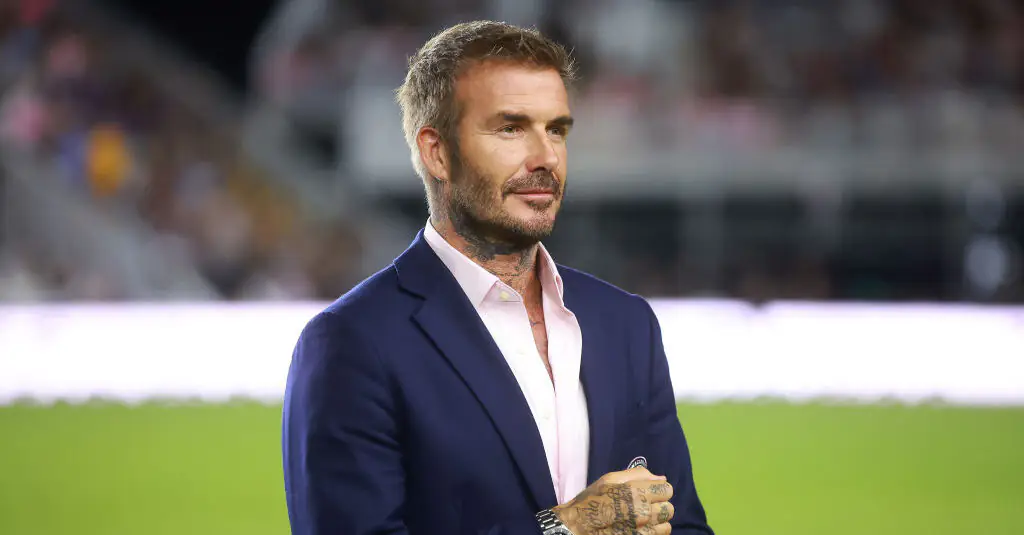 David Beckham explains why he kisses his 12-year-old daughter on the lips