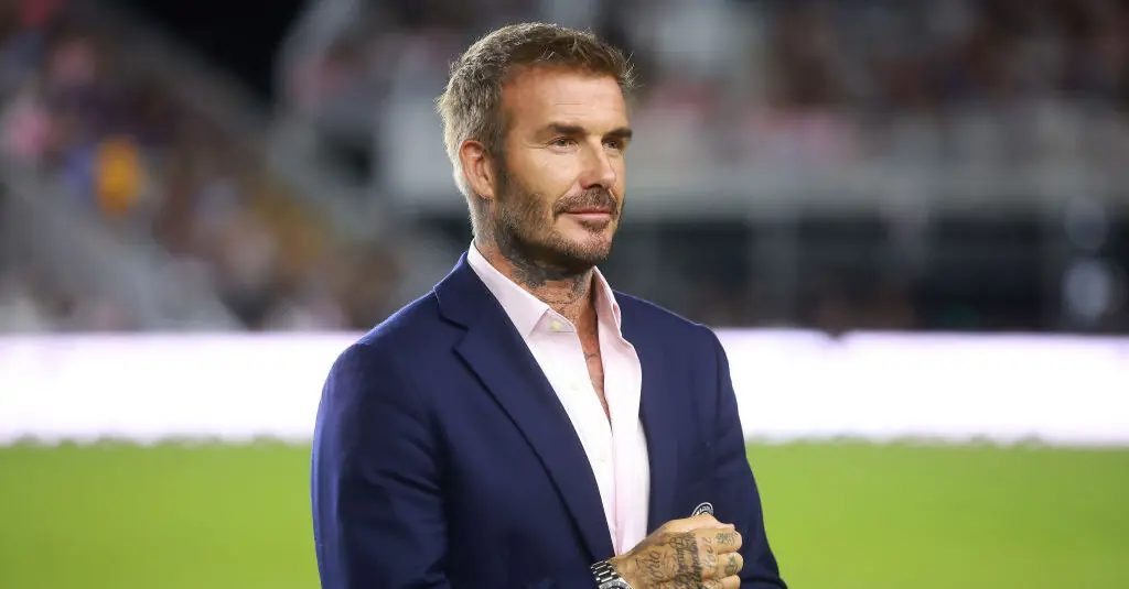 David Beckham explains why he kisses his 12-year-old daughter on the lips