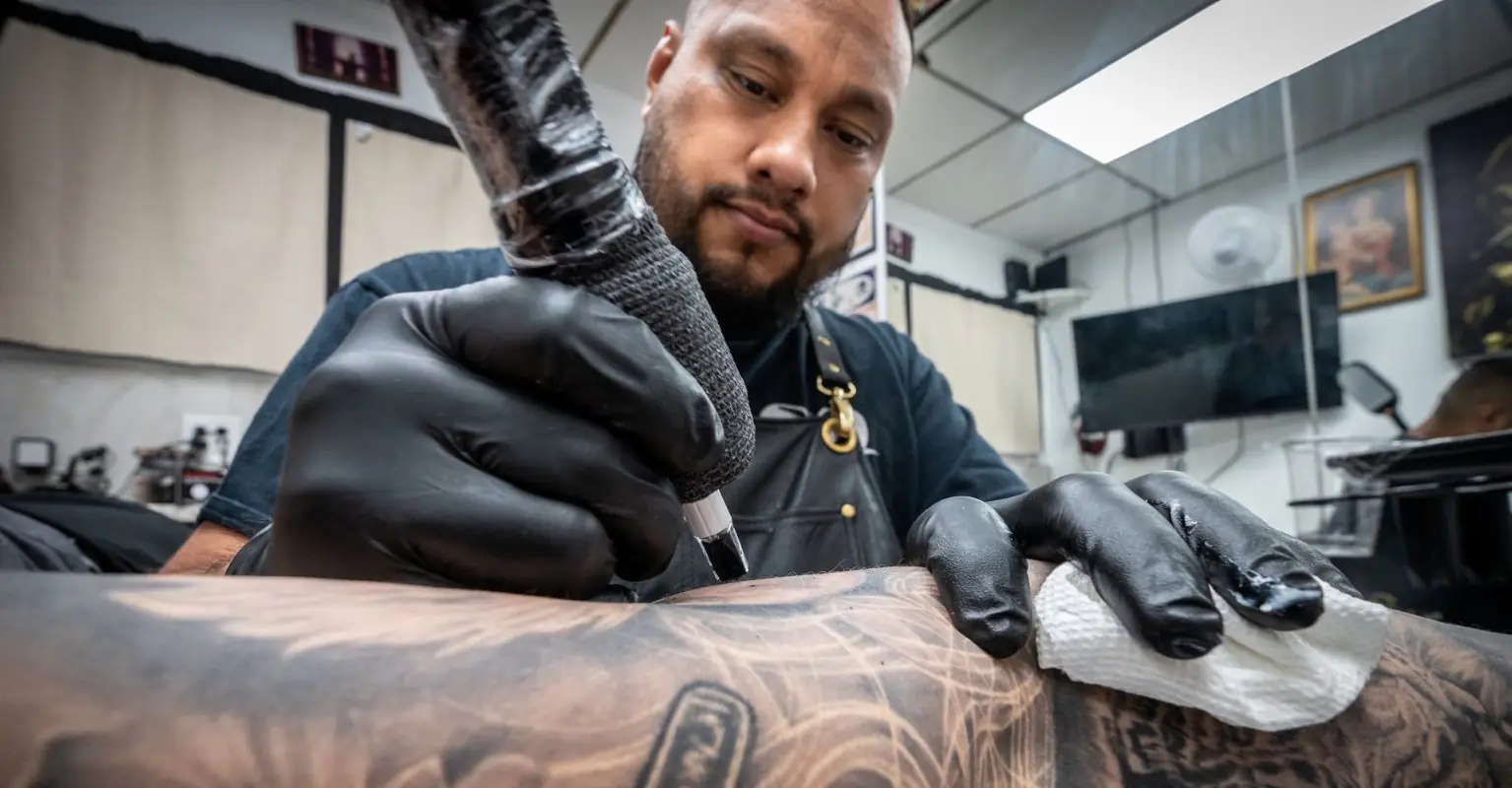 Woman gets portrait of partner tattooed on her face after being 'cheated on'
