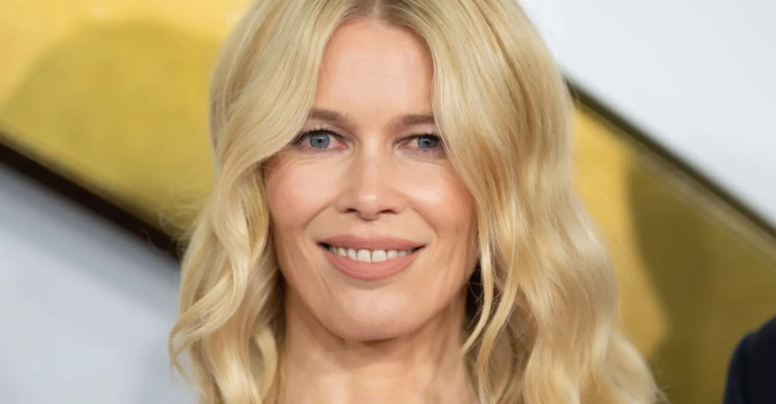 Claudia Schiffer hailed as a 'goddess' after posing in bikini on 53rd birthday