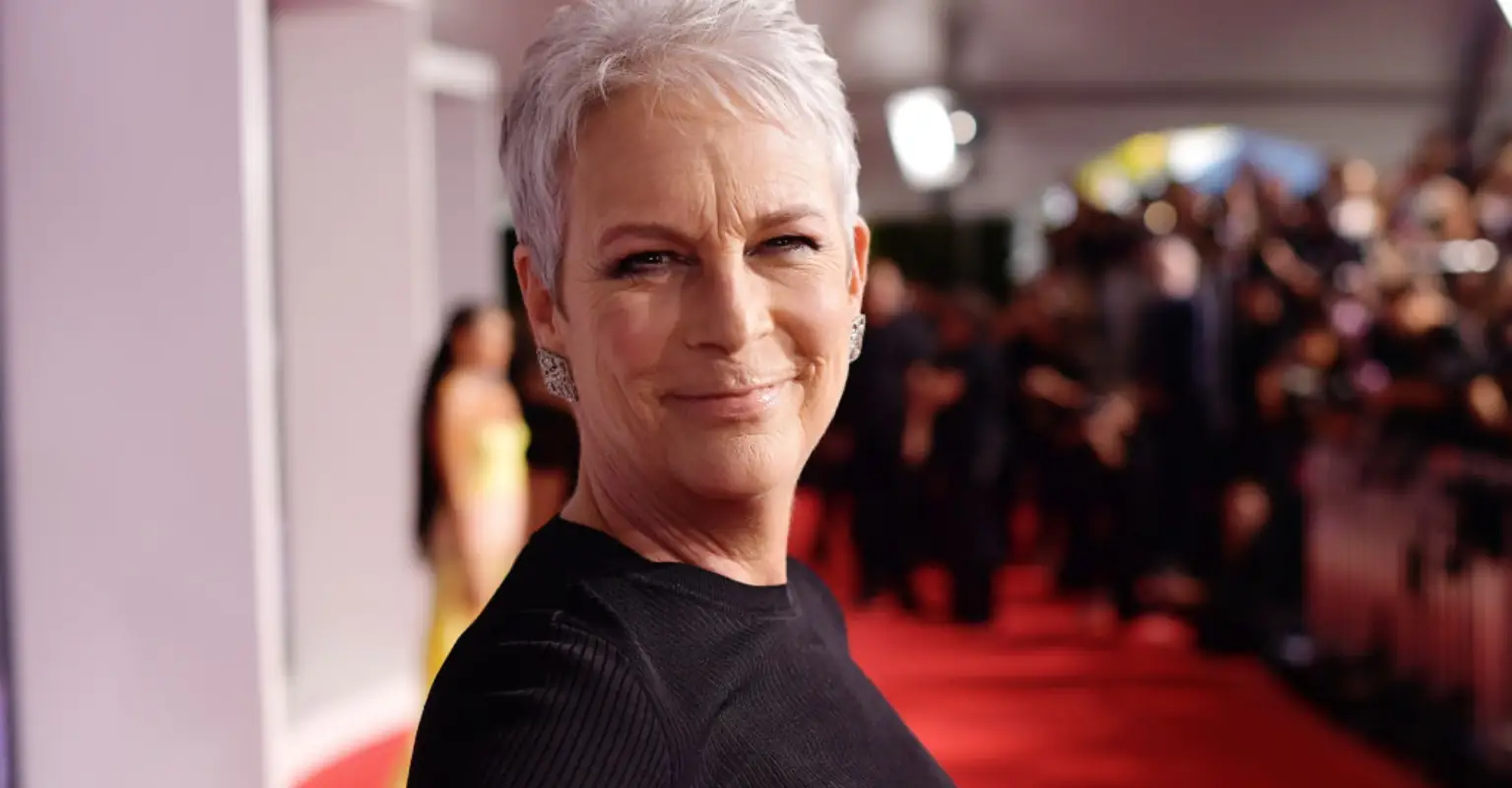 Jamie Lee Curtis, 64, poses in fishnets and people are making the same comment about her legs