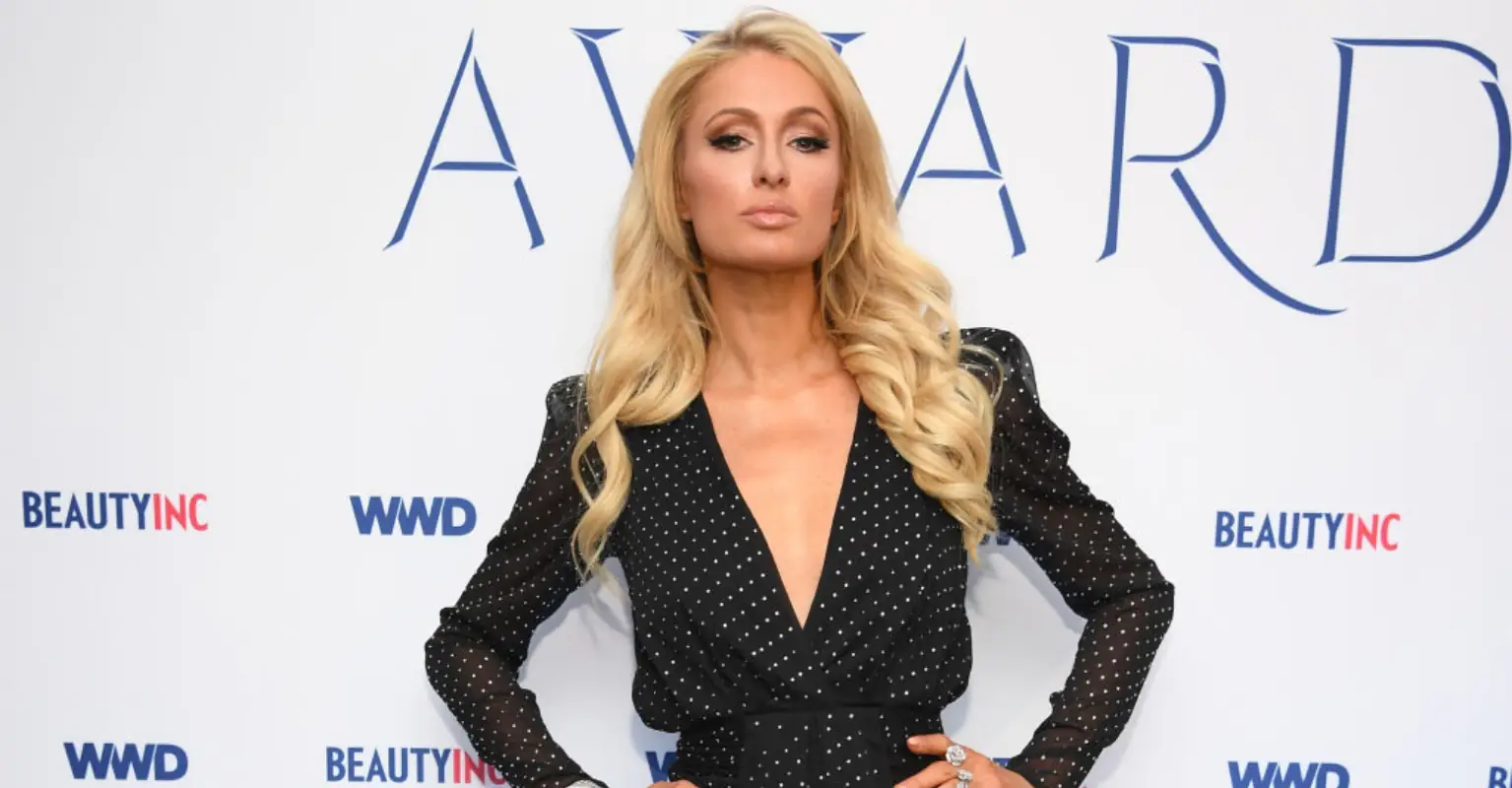 Paris Hilton accused of editing first photo of newborn baby