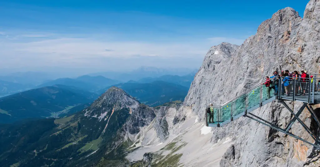 Tourist plummets 300 feet to his death after slipping off terrifying 130-foot ladder bridge