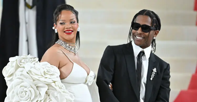 Rihanna and ASAP Rocky reveal baby Riot Rose to the world in most perfect family photoshoot